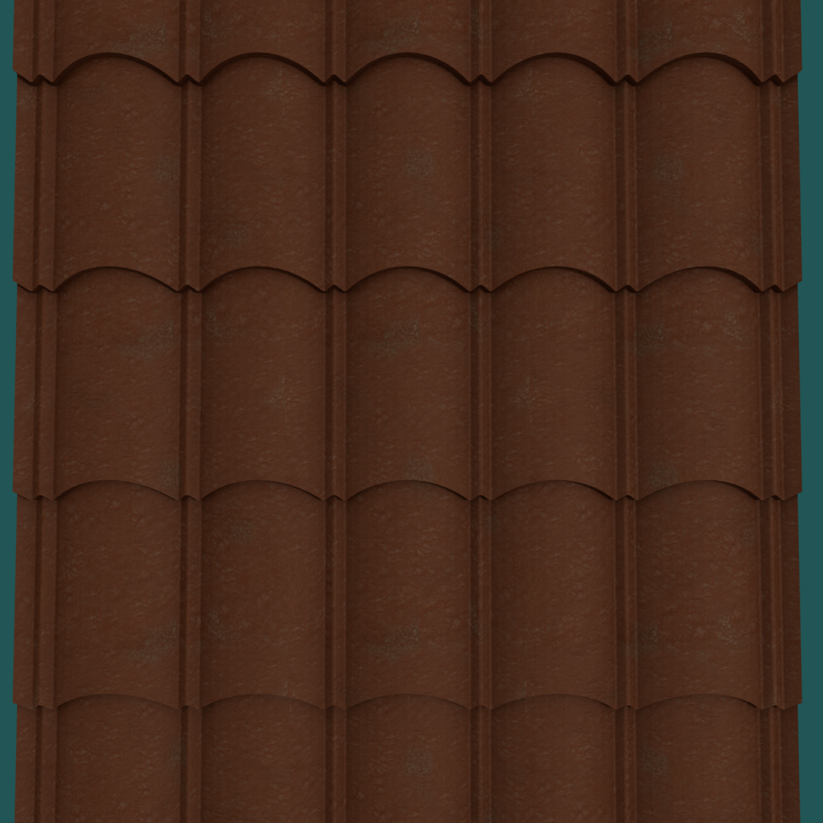 Orientile 28G Brick Red Textured Roofing Sheet